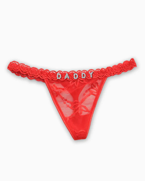 Seductive Name Thong