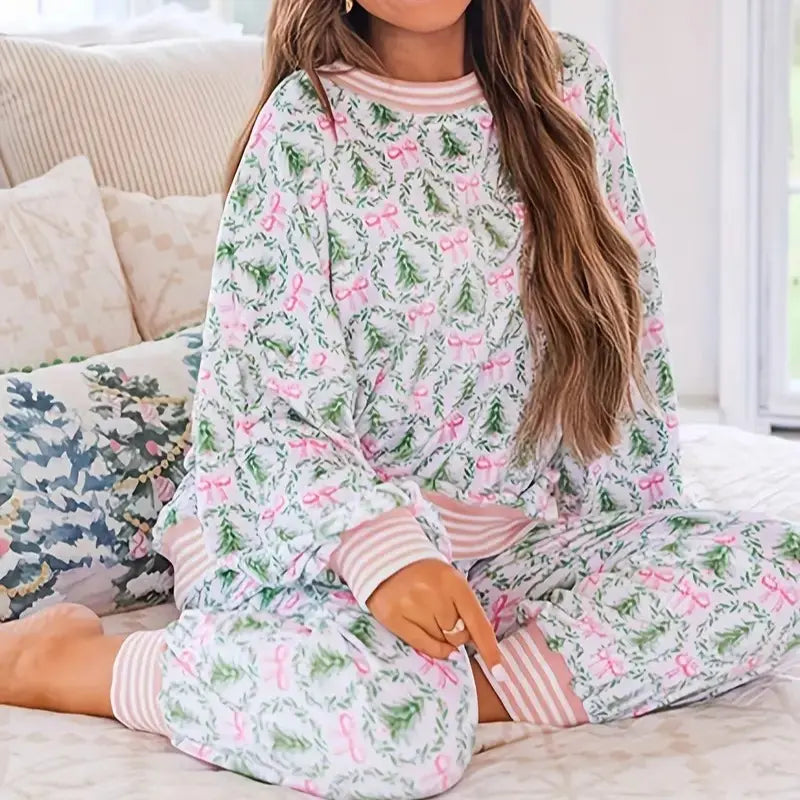 Holiday Tree Pajama Set