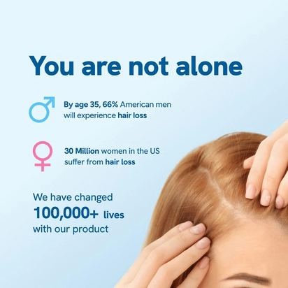 Hair Growth Serum Roller (25ml)