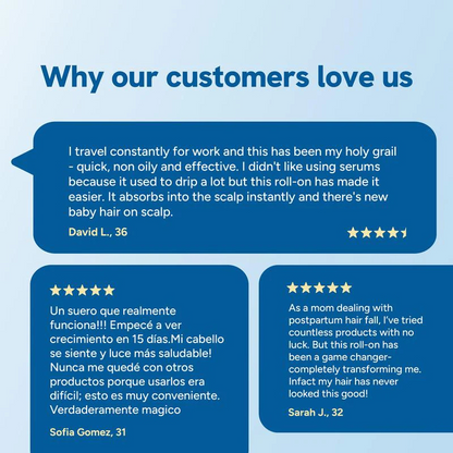 Hair Growth Serum Roller (25ml)