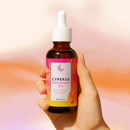 Cyperus Rotundus Oil for Natural Permanent Hair Reduction