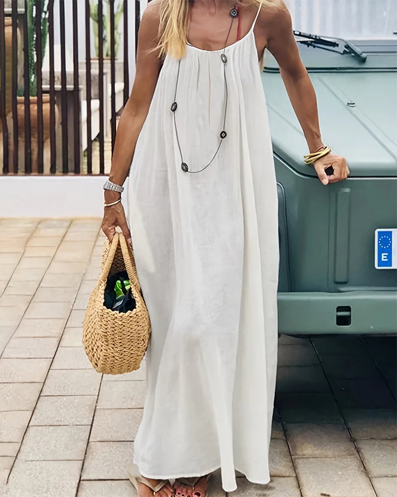 BackLess Confidence Maxi Dress