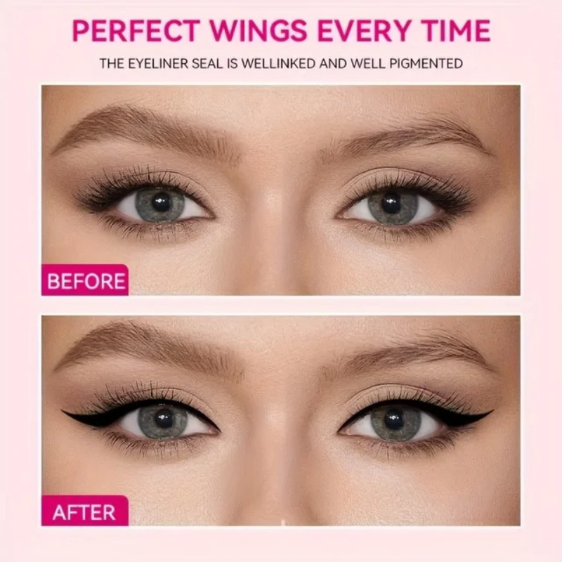 Double-Ended Wing & Line Stamp Pen