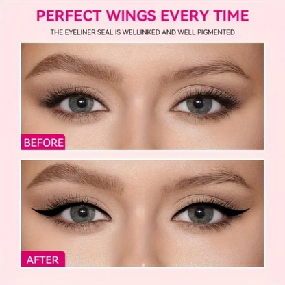 Double-Ended Wing & Line Stamp Pen