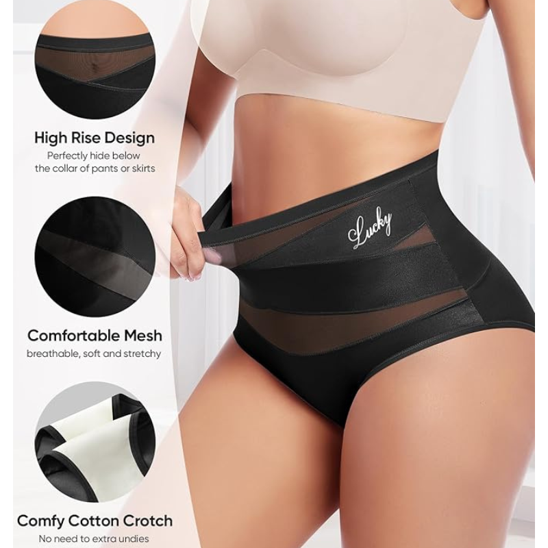 High-Waist Shaping Panties for Women