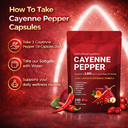Cayenne Pepper Softgels