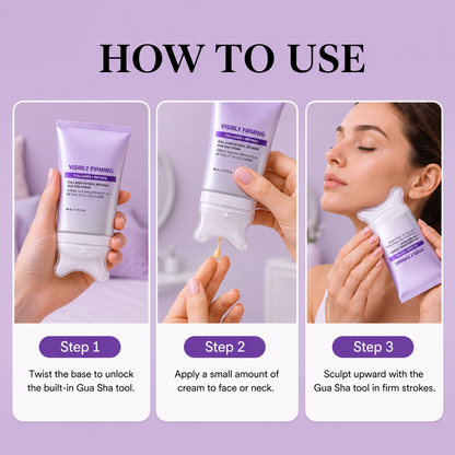 2-in-1 Collagen Retinol Refining Gua Sha Cream