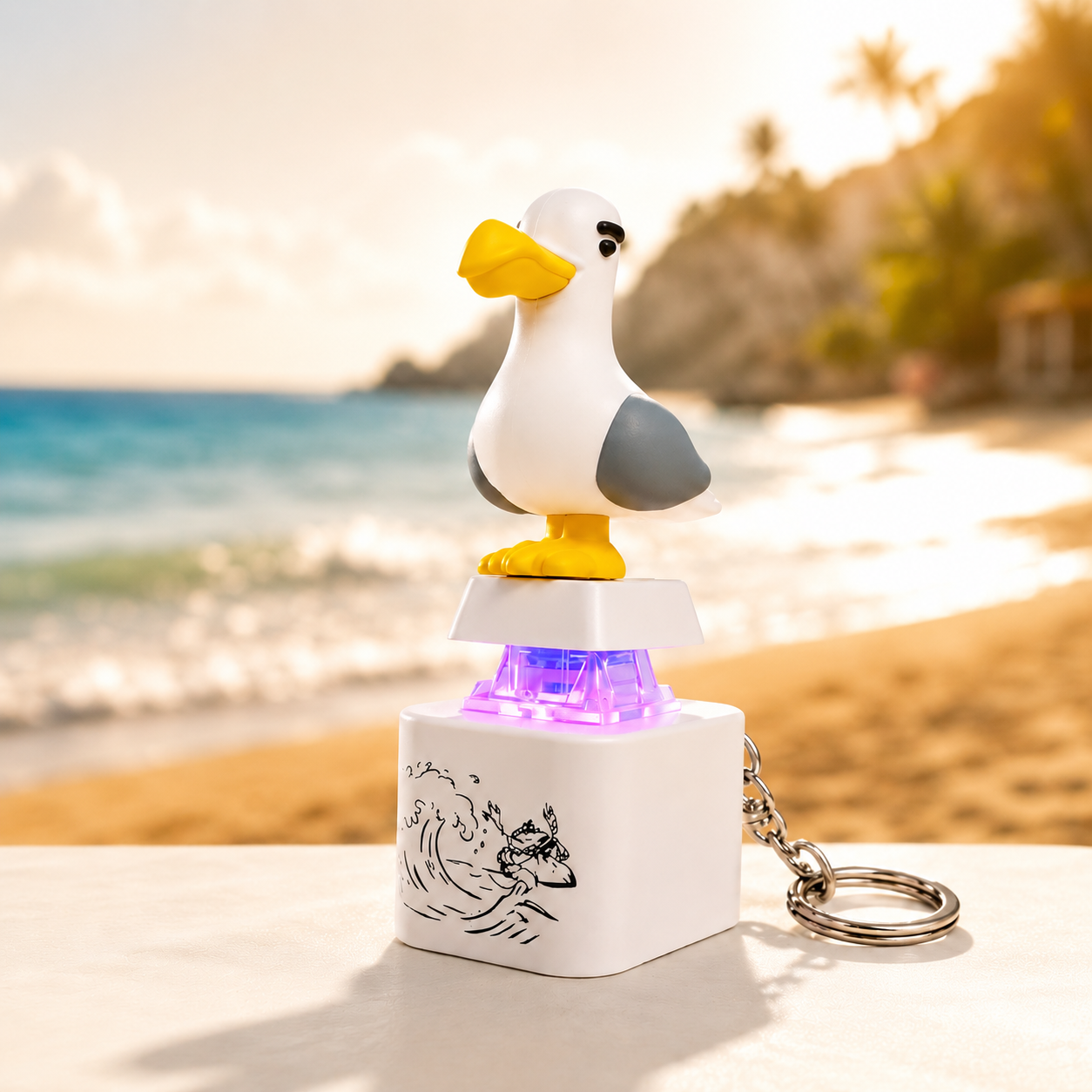 Seagull Keychain