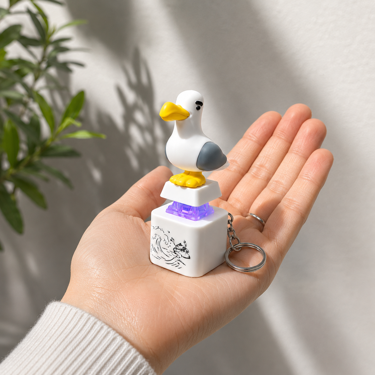 Seagull Keychain