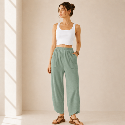 The Relaxed Wide Leg Lounge Pant
