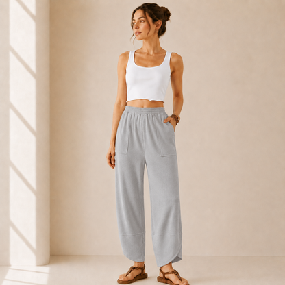 The Relaxed Wide Leg Lounge Pant