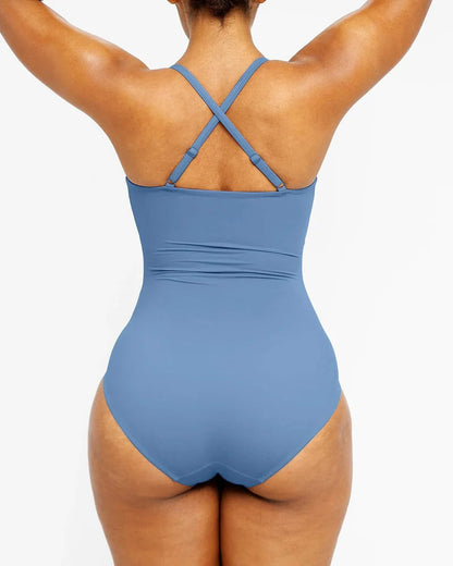 Shaping U-Ring One-Piece Swimsuit