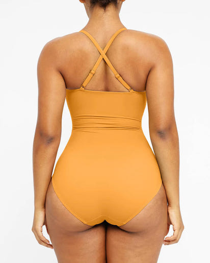 Shaping U-Ring One-Piece Swimsuit