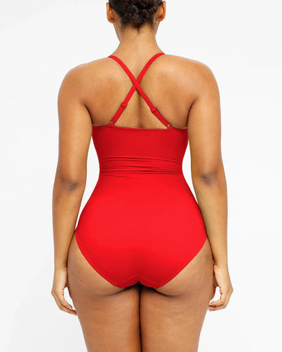 Shaping U-Ring One-Piece Swimsuit