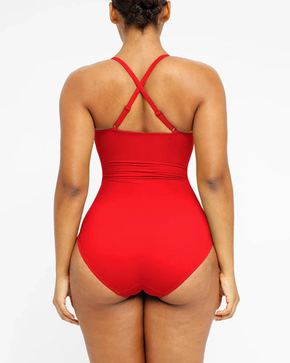 Shaping U-Ring One-Piece Swimsuit