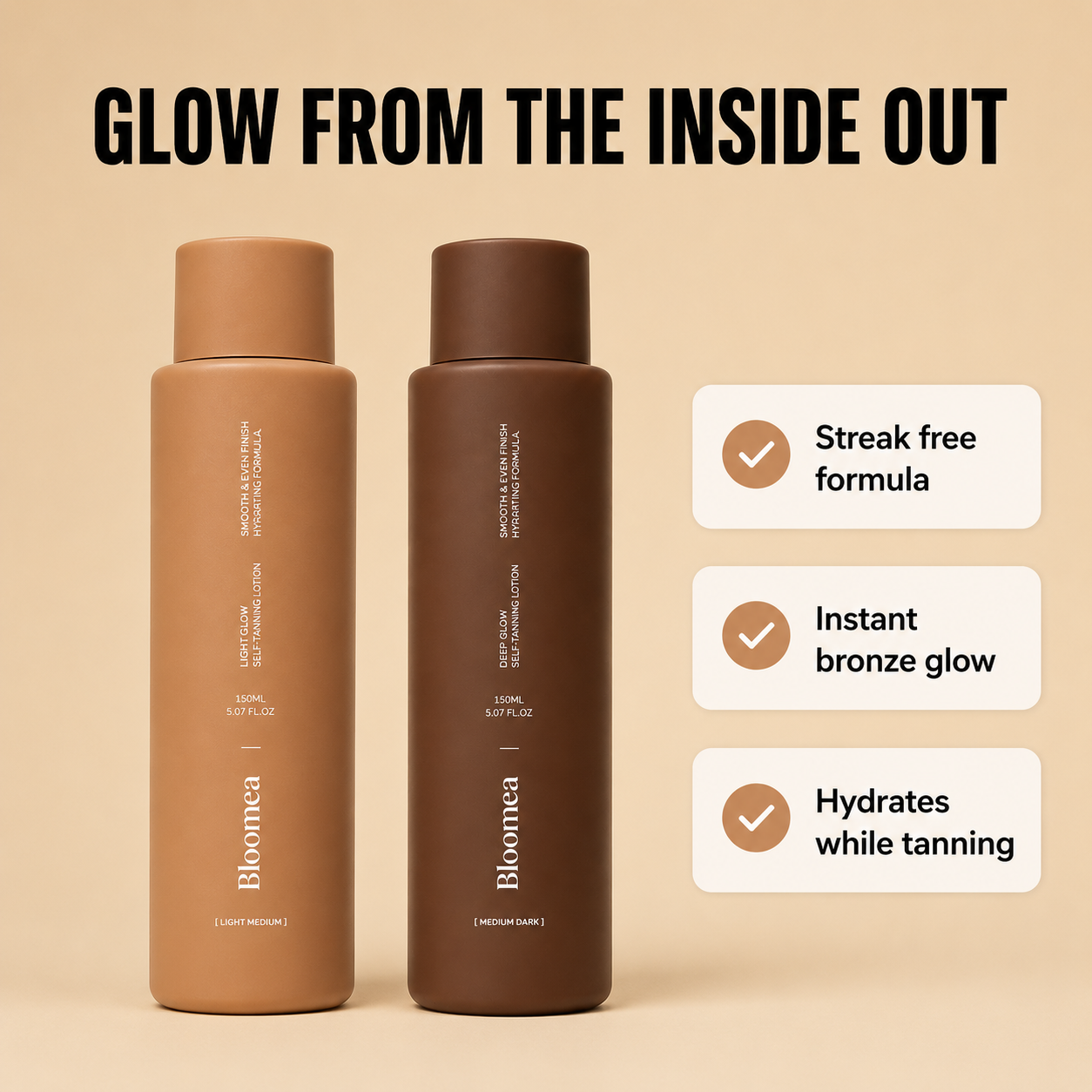 Golden Glow Tanning Lotion