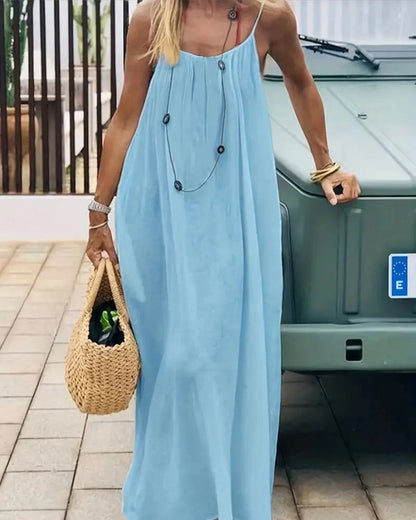 BackLess Confidence Maxi Dress