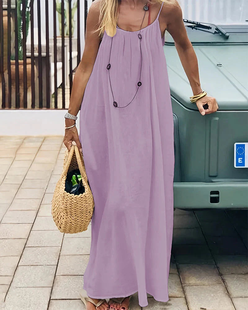 BackLess Confidence Maxi Dress